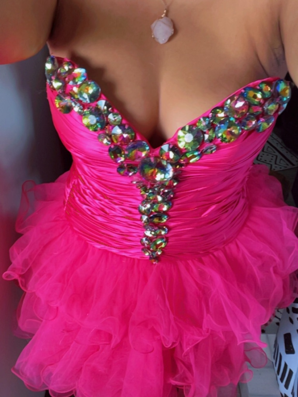 ✨ Strapless Sherry Hill Prom Dress ✨